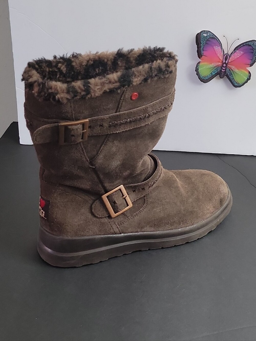 Ugg Brown Lace-up Women’s Boots Size 8